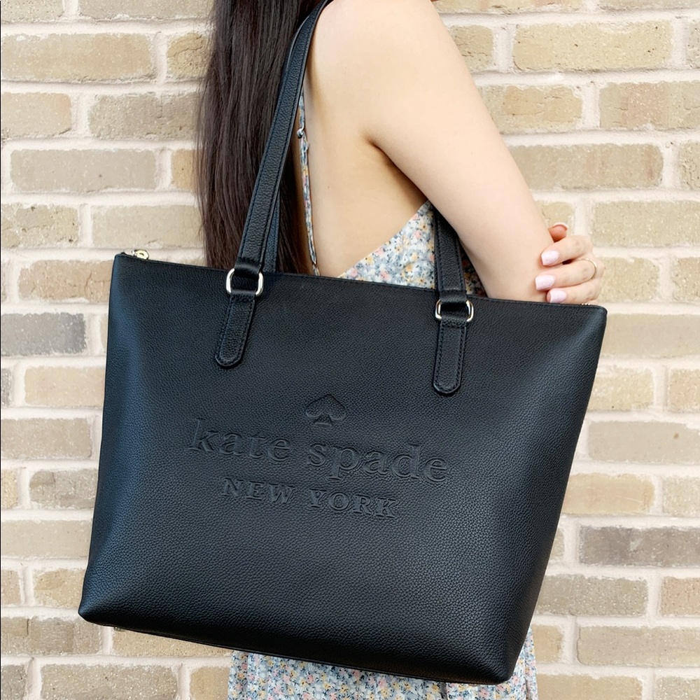 ‼️SALE‼️ Kate spade logo large Top Zip tote - Picture 1 of 8